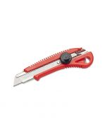 Afbreekmes heavy duty rood kunststof / metaal