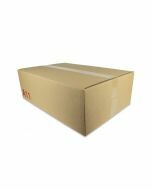 Amerikaanse vouwdoos dubbelgolf 600 x 400 x 200 mm - bruin - GALIA