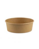 Bak karton rond bruin kraft Ø 145 x 60 mm - 750 ml