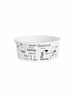 Bucket karton Enjoy Fish klein Ø 175 mm - 42 oz