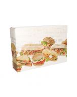 Cateringdoos broodjes middel 460 x 310 x 80 mm - karton