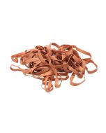 Couponring / elastiek bruin 120 x 12 mm