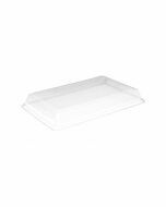 Deksel voor Sushi tray zwart 212 x 143 mm - OPS
