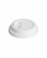 Duni Deksel voor Koffiebeker Café Izza wit 240 ml - PS