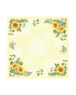 Duni Napperon Sunflower Dunicel - 84 x 84 cm