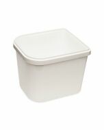 IJsbak / caddybak kunststof wit 2.500 cc - PP (spuitgiet)