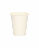 Koffiebeker karton wit 250 cc