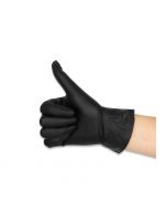 Nitril handschoenen zwart ongepoederd Maat XL