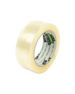 PP tape acryl transparant 38 mm x 66 m - low noise