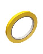 PVC tape geel 9 mm x 66 m - voor zakkensluiter
