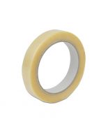 PVC tape transparant 19 mm x 66 m - low noise