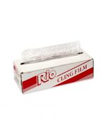 Rekfolie transparant met kartonnen dispenser 45 cm x 300 m