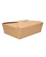 Take away box karton bruin 2.000 cc