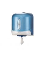 Tork Reflex Centerfeed dispenser blauw/wit voor vel-voor-vel poetspapier