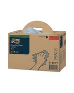 Tork Reinigingsdoek 1-laags blauw 300st/doos