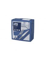Tork Servet donkerblauw 39x39cm