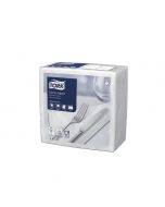 Tork servet wit 39x39cm
