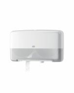 Tork Toiletpapierdispenser mini dubbel wit voor mini jumbo toiletrollen