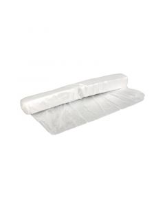 Afvalzak transparant 28/8 (44) x 56 cm - 10 my - HDPE