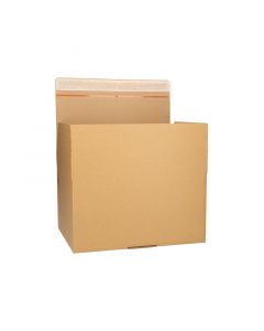 Autolock doos enkelgolf bruin 310 x 230 x 158 mm