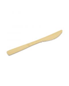 Bamboe mes houtkleur 170 mm - FSC®