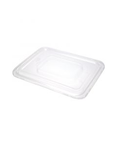 Deksel voor Duni Menubak CPET 1-vaks 225 x 175 x 10 mm - PP