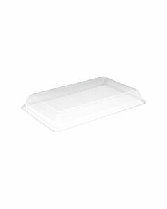Deksel voor Sushi tray zwart 212 x 143 mm - OPS