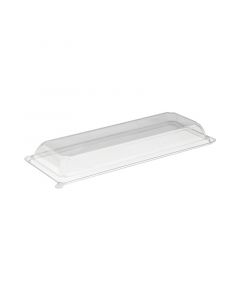 Deksel transparant voor Sushi tray zwart