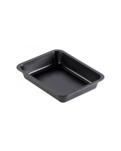Duni Cater line menubak PP 1-vaks zwart 227 x 178 x 40 mm - 1.115 ml