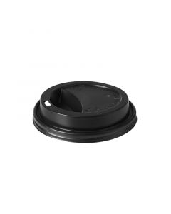 Duni Deksel voor Koffiebeker Café Izza zwart 240 ml - PS