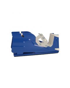 Duo tape dispenser toonbank voor 2x 25 mm tape - metaal