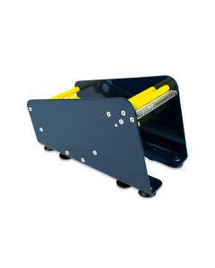 Etikettendispenser 2-vaks 115 mm - metaal /kunststof