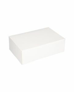 Gebaksdoos rechthoekig wit 240 x 160 x 80 mm