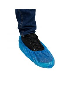 HACCP Schoenovertrek PE blauw maat L