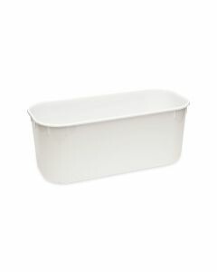 IJsbak / caddybak kunststof wit 5.000 cc - PP (spuitgiet)