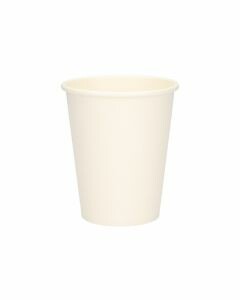 Koffiebeker karton wit 250 cc