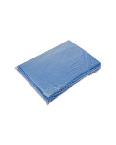 Kratzak HDPE blauw 60/20 x 80 cm - 10 my