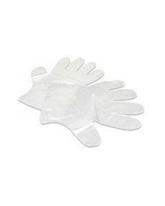 LDPE handschoenen transparant 30 cm - 20 my