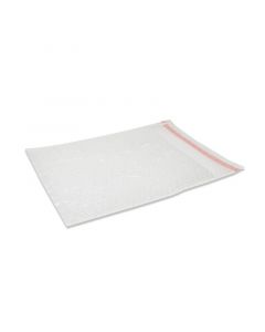 Luchtkussenzak transparant met kleefstrip 350 x 450 + 50 mm - 80 my - PE