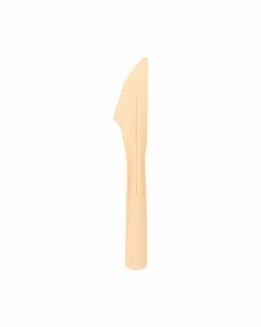 Mes papier karton bruin 155 mm