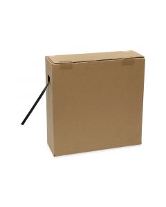 Omsnoeringsband PP zwart in dispenserdoos 12 x 0,55 mm - 1.000 m