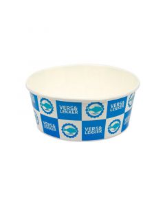 Kartonnen bucket Vers & lekker vis 42 oz - Ø 170 mm