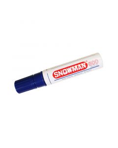 Permanent marker jumbo blauw Snowman 2-12 mm