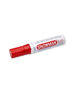 Permanent marker jumbo rood Snowman- 2-12 mm