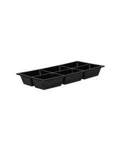 Plastic tapasbakje 6-vaks