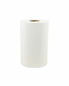 Poetsrol mini wit Basic - 20 cm - 1-laags