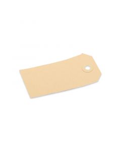 Prijslabel papier bruin versterkt