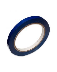 PVC tape blauw 9 mm x 66 m - voor zakkensluiter