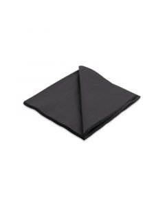 Servet vierkant zwart 33 x 33 cm - 2-laags - 1/4 vouw