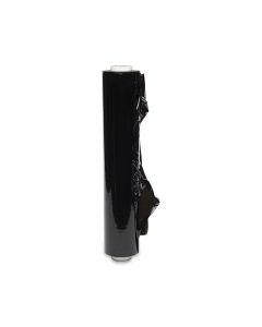 Stretchfolie handrol zwart  50 cm x 270 m - 23 my